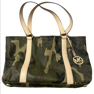 Michael Kors Camo Shoulder Bag